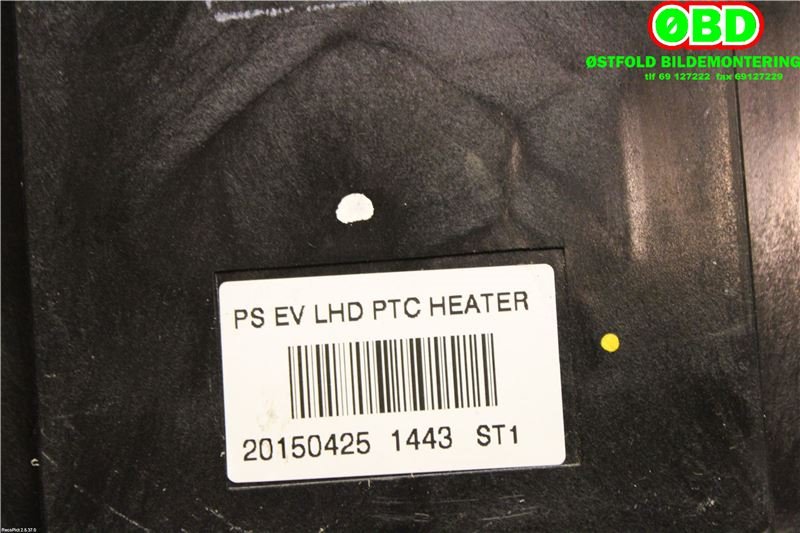Varmeapparat register til Kia Soul 2014-2019 (Type II)  (KIA|97191E4000|)
