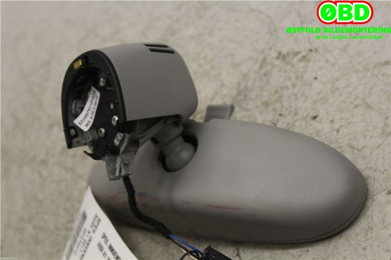 Speil innvendig til Audi A1 2010-2014 (Type I, Fase 1)  (AUDI|8X0 857 511 D|)