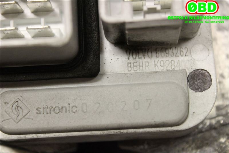 Varmeapparat motstand til Volvo XC70 2005-2007 (Type I, Fase 2)  (VOLVO|8693262|)