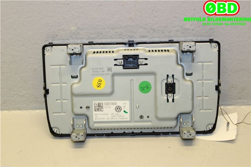 Bilstereo til VW e-Golf 2017-2020 (Fase 2)  (VOLKSWAGEN|5G6 919 606 C||5G6919606)