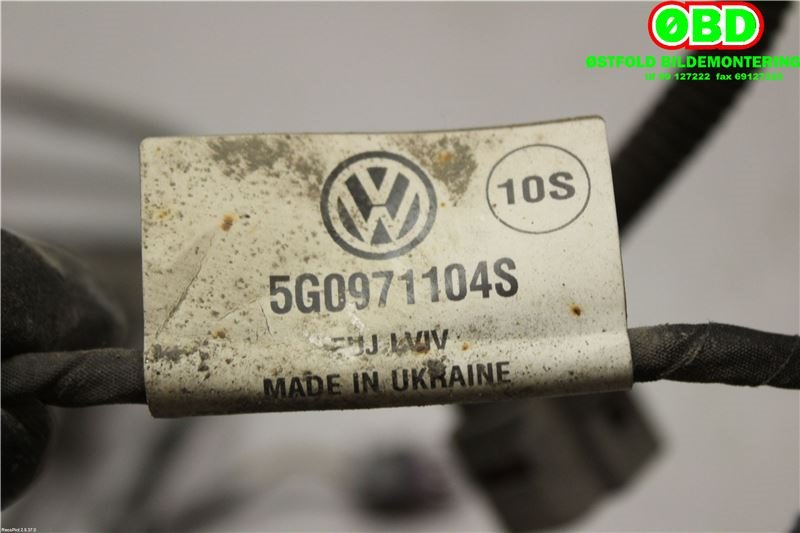 Ledningsnett til VW e-Golf 2017-2020 (Fase 2)  (VOLKSWAGEN|5G0 971 104 S||5G0971104S)