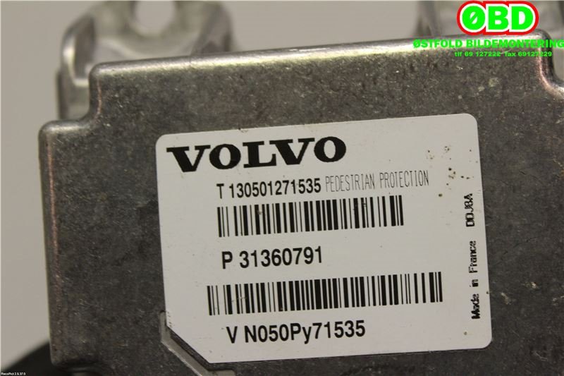 Airbag elektronikk til Volvo V40 2012-2019  (VOLVO|31406938||31360791)
