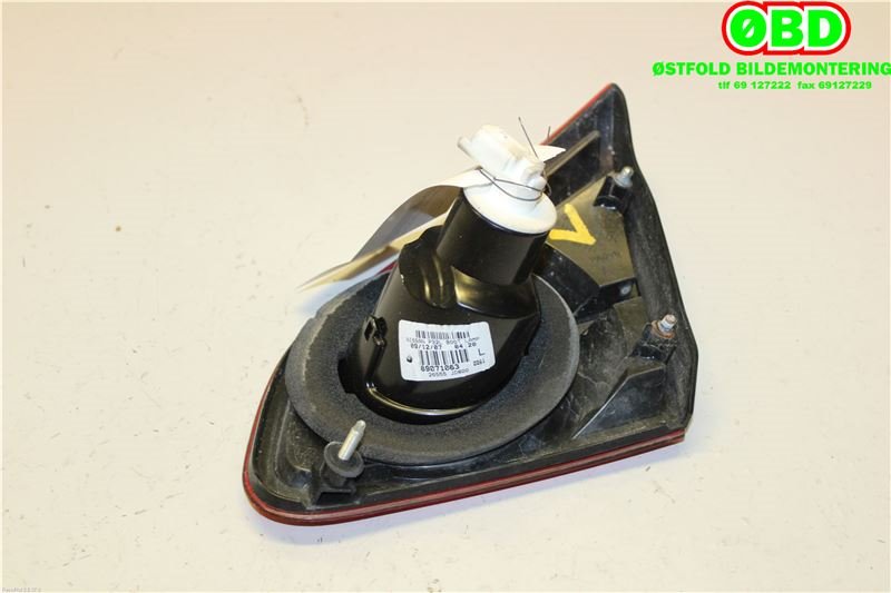 Baklykt venstre indre til Nissan Qashqai 2007-2010 (Type I, Fase 1)  (NISSAN|26555JD800|)