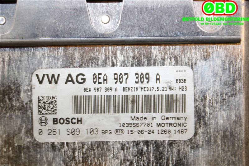 Styreenhet diverse til VW e-Golf 2014-2017 (Fase 1)  (VOLKSWAGEN|0EA 906 016 A|0261S09103|0EA907309A)