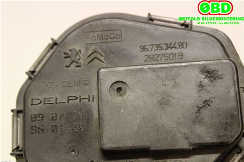 Spjeldhus til Peugeot Partner 2008-2015 (Type II, Fase 1)  (PEUGEOT|0345 G4||9673534480)