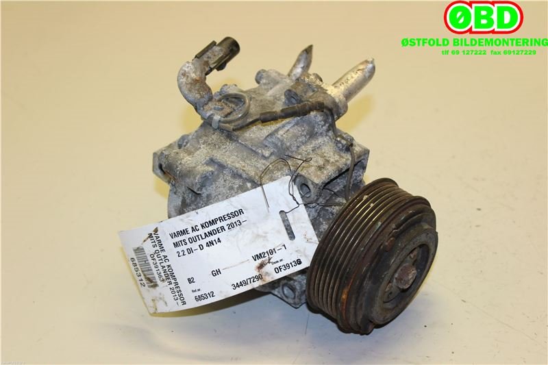 Aircondition kompressor til Mitsubishi Outlander 2015-->> (Type III, Fase 2) (MITSUBISHI|7813A979|AKV200A421J|7813A372)