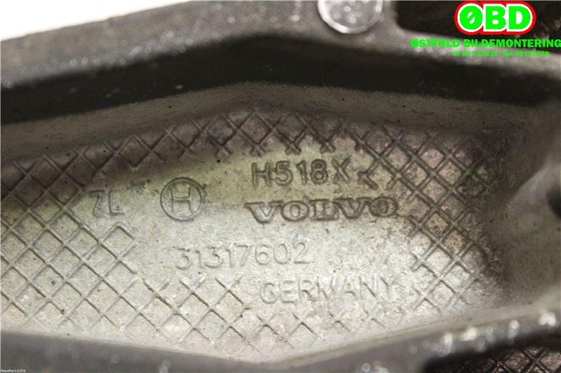 Bærebru venstre bak til Volvo S60 2010-2014 (Type II, Fase 1)  (VOLVO|31317602|)