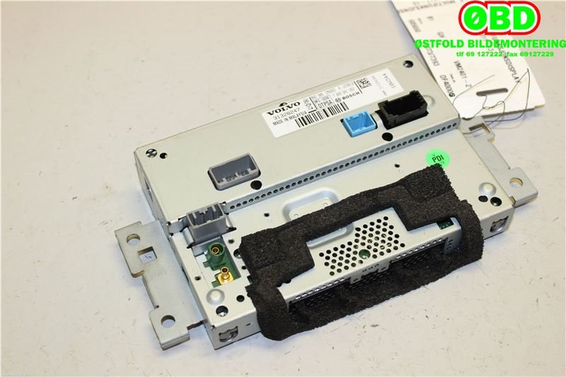 Multimedia display (MCU - Media Controller Unit) til Volvo S60 2010-2014 (Type II, Fase 1)  (VOLVO|36001524||31328247)
