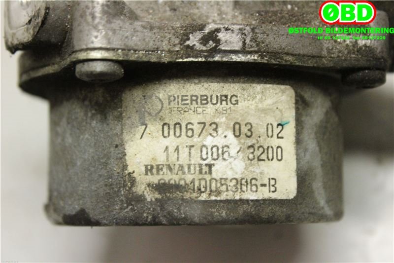 Vakuumpumpe til Nissan Qashqai 2010-2014 (Type I, Fase 2)  (NISSAN|1465000Q1F|1465000Q2C|8201005306)