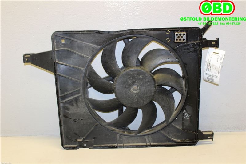 Kjølevifte til Nissan Qashqai 2010-2014 (Type I, Fase 2) (NISSAN|21481JD21B|)