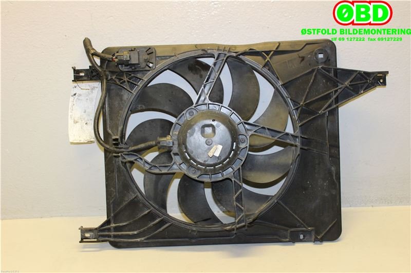 Kjølevifte til Nissan Qashqai 2010-2014 (Type I, Fase 2) (NISSAN|21481JD21B|)