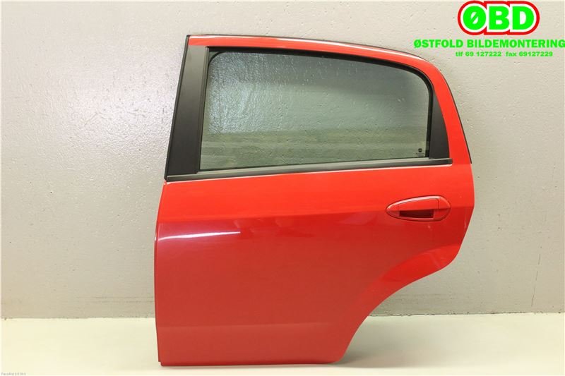 Dør venstre bak til Fiat Punto 2010-->> (Type III, Fase 2) EVO EVO (FIAT|51872251|51888070|)