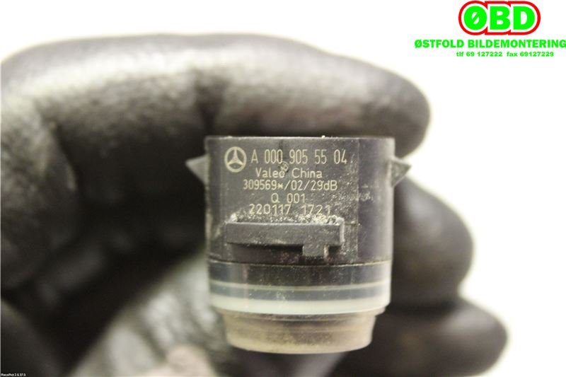 Parkeringssensor bak til Mercedes GLC 2015-2022 (X253) (X253) (A 000 905 55 04||0009055504)
