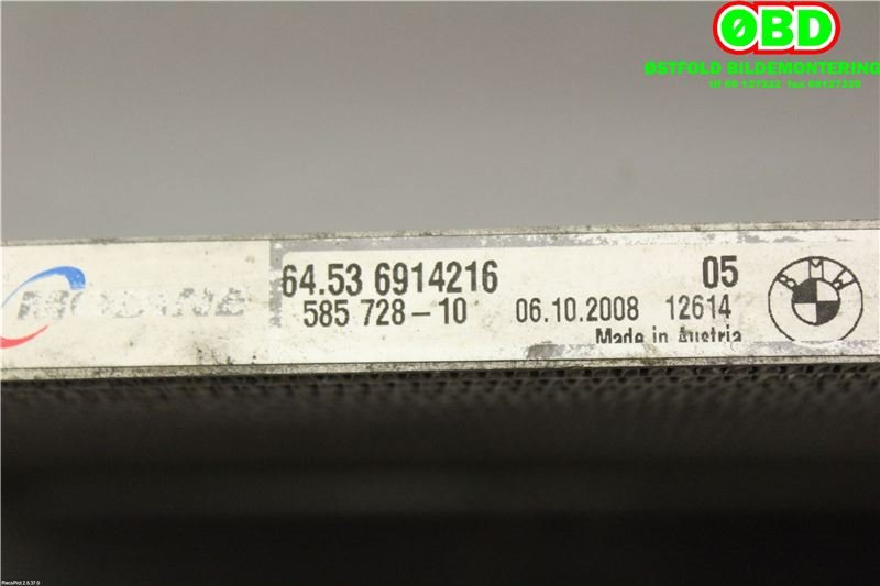 Aircondition radiator til BMW X5 2000-2006 (E53) (E53) (BMW|64536914216|)