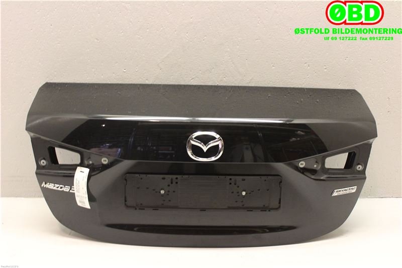 Bakluke sedan til Mazda 3 2016-2019 (Type III, Fase 2) (MAZDA|BPY05261X|)
