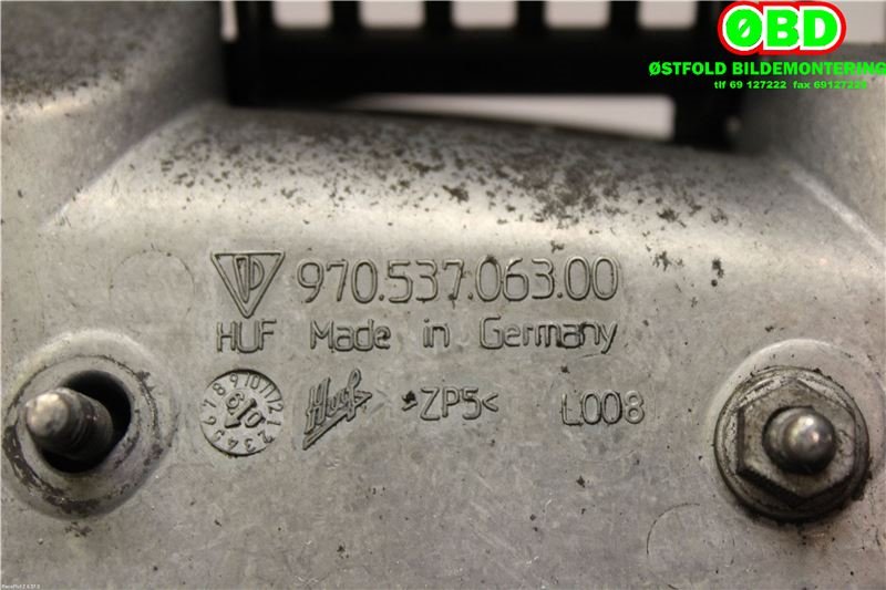 Dørhåndtak utv venstre foran til Porsche Panamera 2009-2017 (Type I) (970) (970) (PORSCHE PANAMERA 4S|970 537 613 00|970 538 911 04|97053706300)