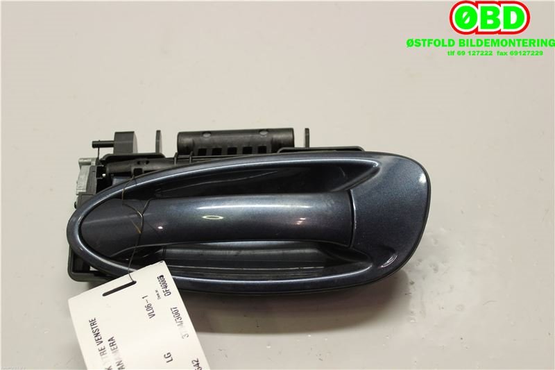 Dørhåndtak utv venstre bak til Porsche Panamera 2009-2017 (Type I) (970) (970) (PORSCHE PANAMERA 4S|970 537 613 00|970 537 063 04|97053706301)