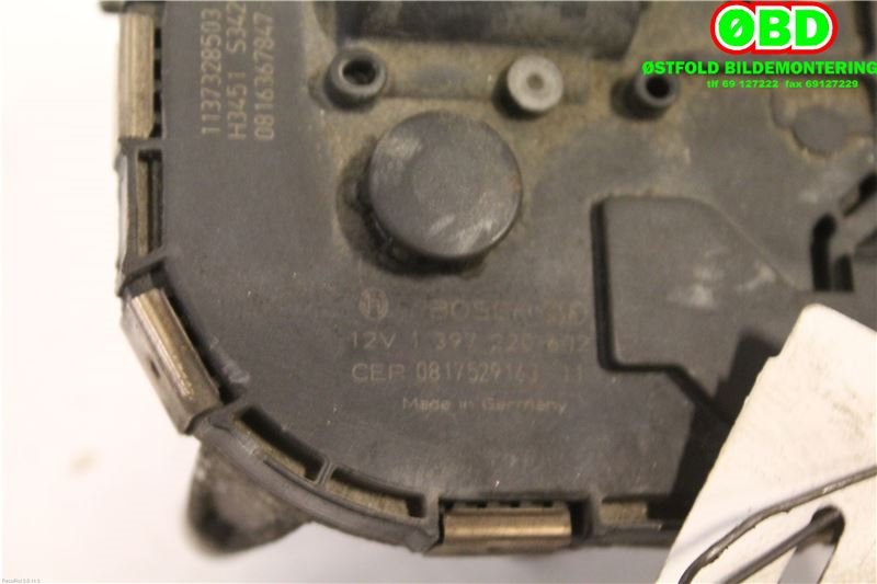 Viskermotor frontrute til Ford S-Max 2006-2010 (Type I, Fase 1)  (FORD|1729621|)
