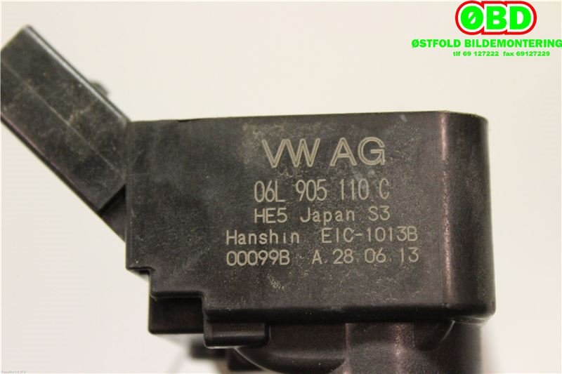 Coil elektronisk til Audi A4, Allroad 2009-2016 (Type I) (B8) (B8) (AUDI|06L 905 110 C|06L 905 110 K|06L905110C)