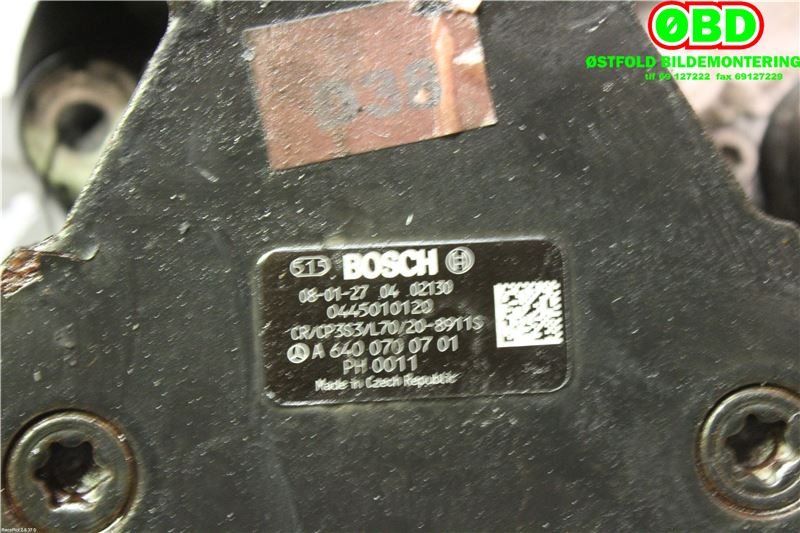 Dieselpumpe til Mercedes A-Klasse 2005-2012 (W169) (W169) (MERCEDES|A 640 070 07 01||6400700701)