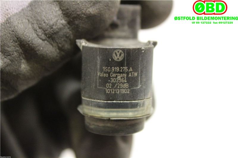 Parkeringssensor bak til Audi A4, Allroad 2009-2016 (Type I) (B8) (B8) (AUDI|1S0 919 275 A|1S0 919 275 D|1S0919275A)