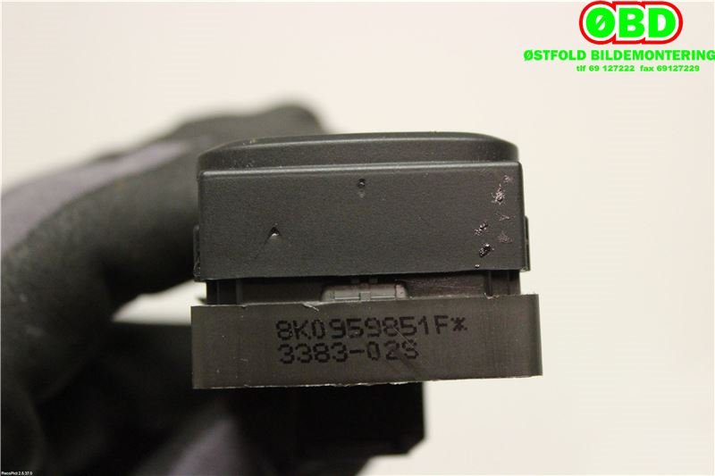 Bryter ruteheis til Audi A4, Allroad 2009-2016 (Type I) (B8) (B8) (AUDI|8K0 959 851 F||8K0959851F)