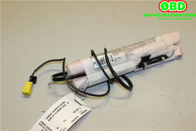Airbag sidepute høyre til Audi A4, Allroad 2009-2016 (Type I) (B8) (B8) (AUDI|8K0880242H|8K0880242J)