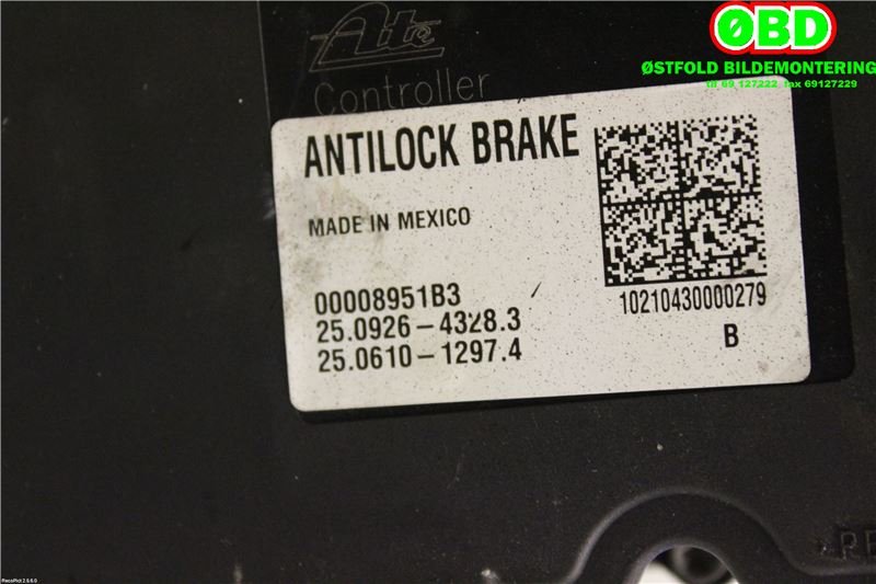 ABS sentral til Jeep Cherokee 2002-2006 (Type III) (LIBERTY) (LIBERTY) (JEEP|5140731AA|)