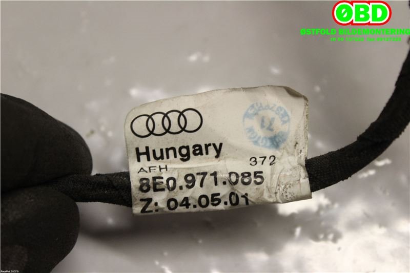 Ledningsnett til Audi A4 2001-2004 (Type II) (B6) (B6) (AUDI|8E0971085|)