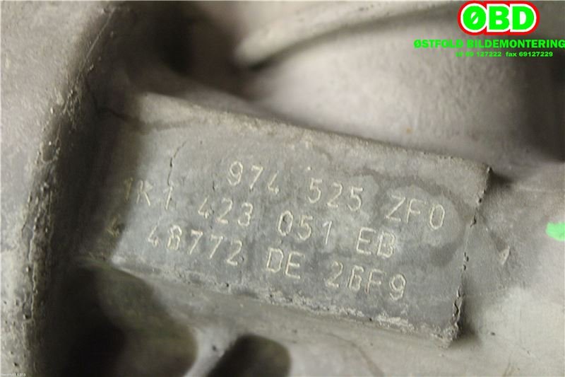 Tannstang elektrisk til Škoda Octavia 2009-2013 (Type II, Fase 2)  (SKODA|1K1 423 055 K|1K1 423 055 M|1K1423051EB)