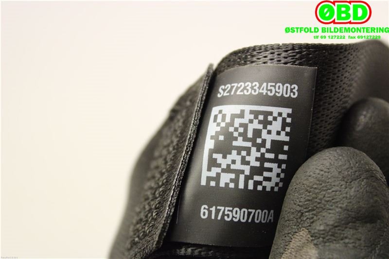 Airbag beltestrammer til BMW 5-Serie 2010-2017 (F10/F11) (F10/F11) (BMW|72117233459|)