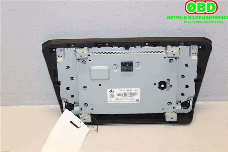 Bilstereo navigasjon til Škoda Superb 2015-->> (Type III) (SKODA|3V0 919 606||3V0919606)