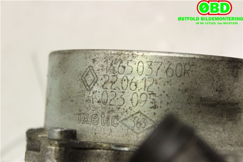 Vakuumpumpe til Nissan Qashqai 2010-2014 (Type I, Fase 2)  (NISSAN|1465000Q1N|)