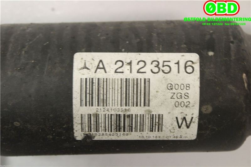 Mellomaksel til Mercedes CLS 2011-2017 (C218) (C218) (MERCEDES|A 212 410 35 16||2124103516)