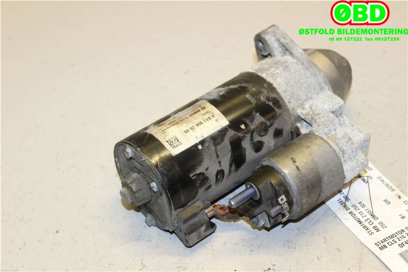 Starter diesel til Mercedes CLS 2011-2017 (C218) (C218) (MERCEDES|A 651 906 48 00||6519062800)