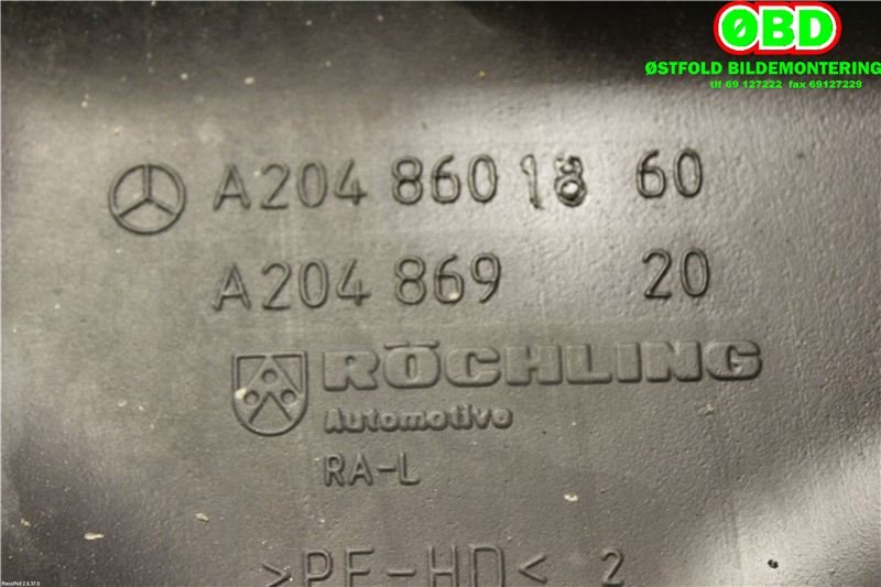 Spylertank til Mercedes E-Klasse 2013-2016 (Fase 2) (W212) (W212) (MERCEDES|A 204 869 14 20||2048601860)