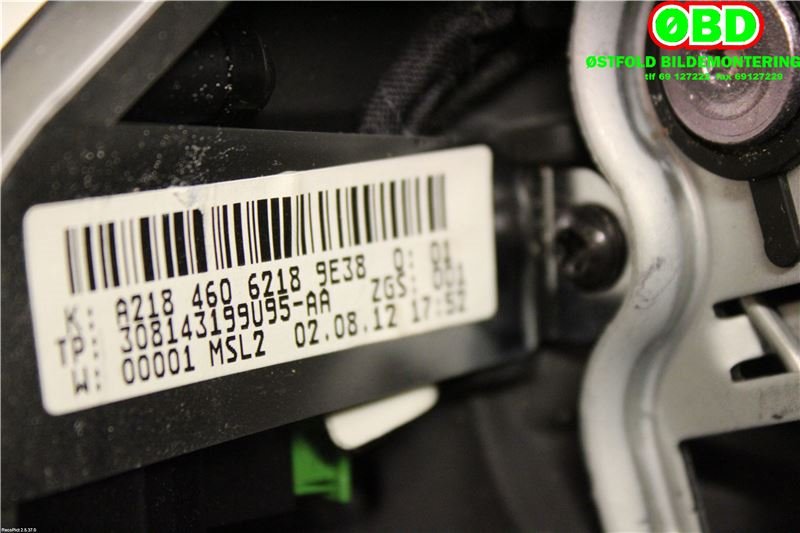 Ratt til Mercedes GLK 2008-2015 (X204) (X204) (MERCEDES|A 218 460 62 18||2184606218)