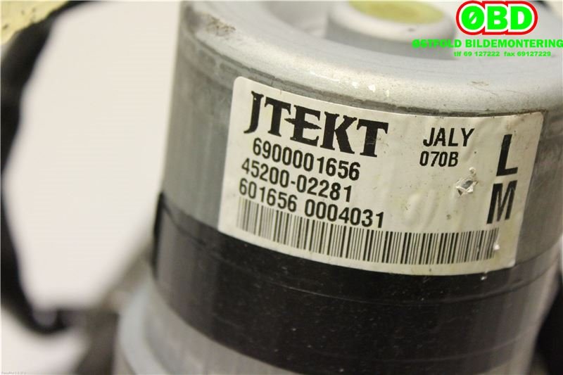 Rattaksel elektrisk servo til Toyota Auris 2007-2010 (Type I, Fase 1) (TOYOTA|4525002690||4520002281)