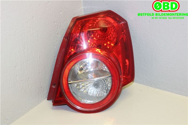 Baklykt høyre til Chevrolet Aveo 2002-2011 (Fase 1) (CHEVROLET (KR)|96650805|)
