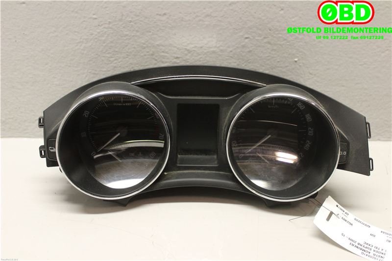 Instrumentpanel til Škoda Superb 2008-2015 (Type II) (SKODA|3T1 920 841 G||3T1920841G)