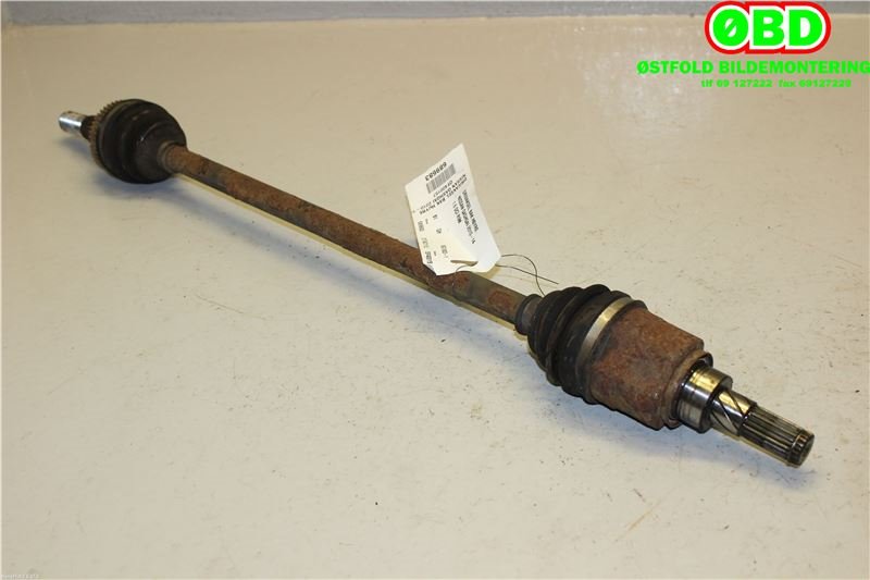 Drivaksel høyre bak til Nissan Qashqai 2010-2014 (Type I, Fase 2) (NISSAN|39600JD60B|)