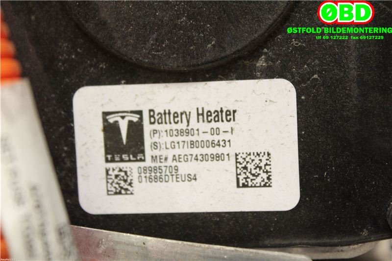 Diverse deler til Tesla Model S 2016-2021 (Fase 2) (TESLA|103890100I|)