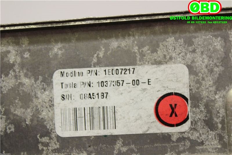 Varmeapparat diverse til Tesla Model S 2016-2021 (Fase 2) (TESLA|103735700E|)