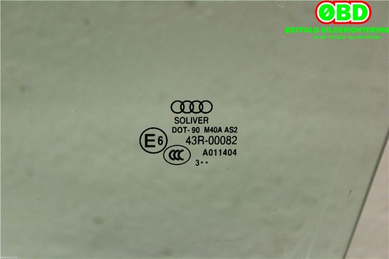 Siderute venstre foran til Audi Q3 2011-2014 (Type I, Fase 1)  (AUDI|8U0 845 201|)