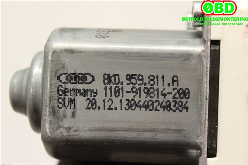 Ruteheis venstre bak til Audi Q3 2011-2014 (Type I, Fase 1) (AUDI|8K0 959 811 A||8K0959811A)