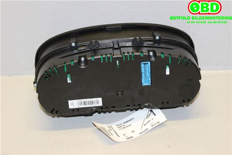 Instrumentpanel til Audi Q3 2011-2014 (Type I, Fase 1) (AUDI|8U0920930E|)