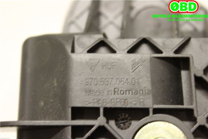 Dørhåndtak utv høyre foran til Porsche Panamera 2009-2017 (Type I) (970) (970) (PORSCHE PANAMERA 4S|970 537 614 00|970 537 064 04|97053706401)