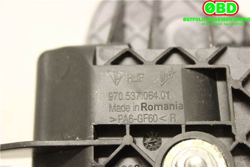 Dørhåndtak utv høyre bak til Porsche Panamera 2009-2017 (Type I) (970) (970) (PORSCHE PANAMERA 4S|970 537 614 00|970 537 064 04|97053706401)