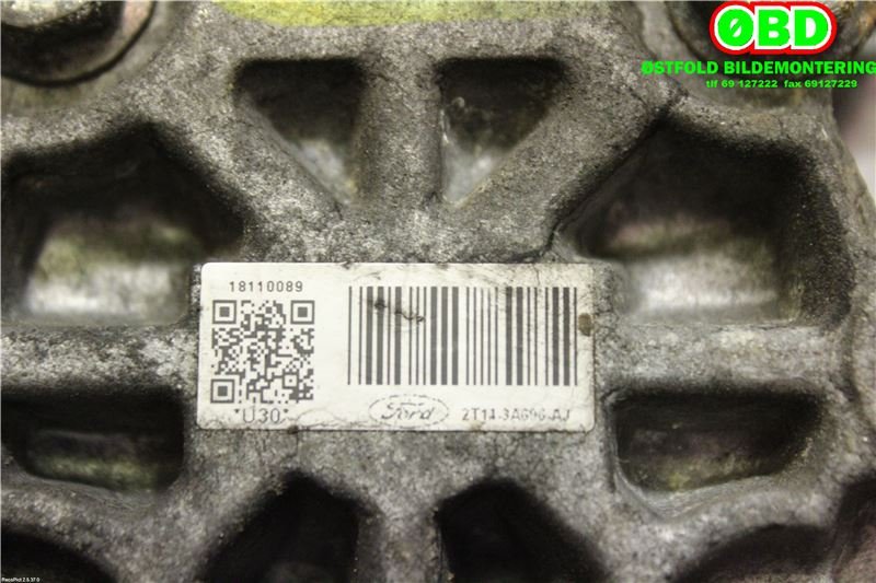Servo pumpe mekanisk til Ford Transit Connect 2009-2013 (Type I, Fase 2)  (FORD|5125207||2T143A696AJ)