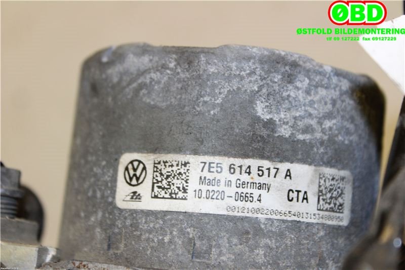 ABS sentral til VW Caddy 2015-2020 (Type III, Fase 3)  (VOLKSWAGEN|7E5 614 517 A||7E5614517A)